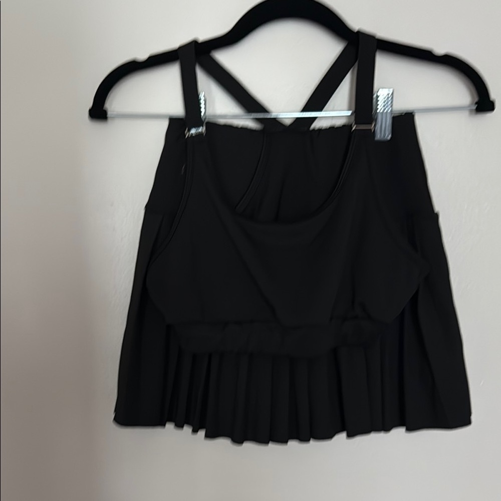 Elegant Black Women's Top and skirt set